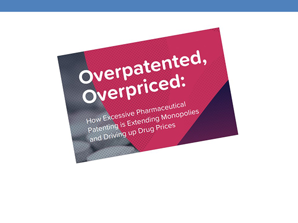 Overpatented slide